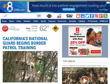 Tablet Screenshot of cbs8.com